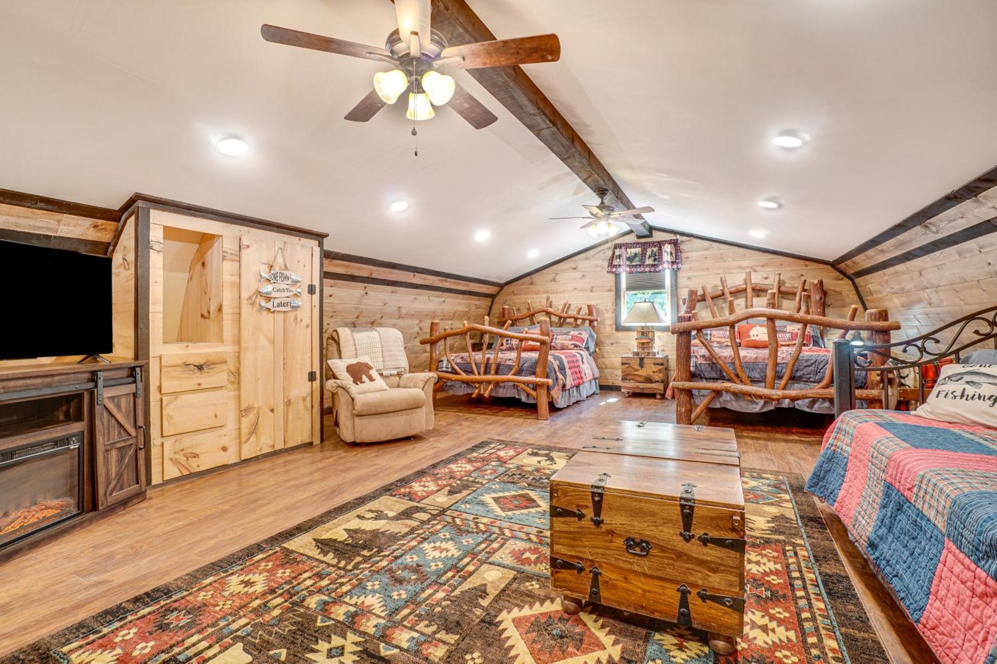 فيلا North Georgia Mtn Escape With Hot Tub And Games! Sautee Nacoochee المظهر الخارجي الصورة