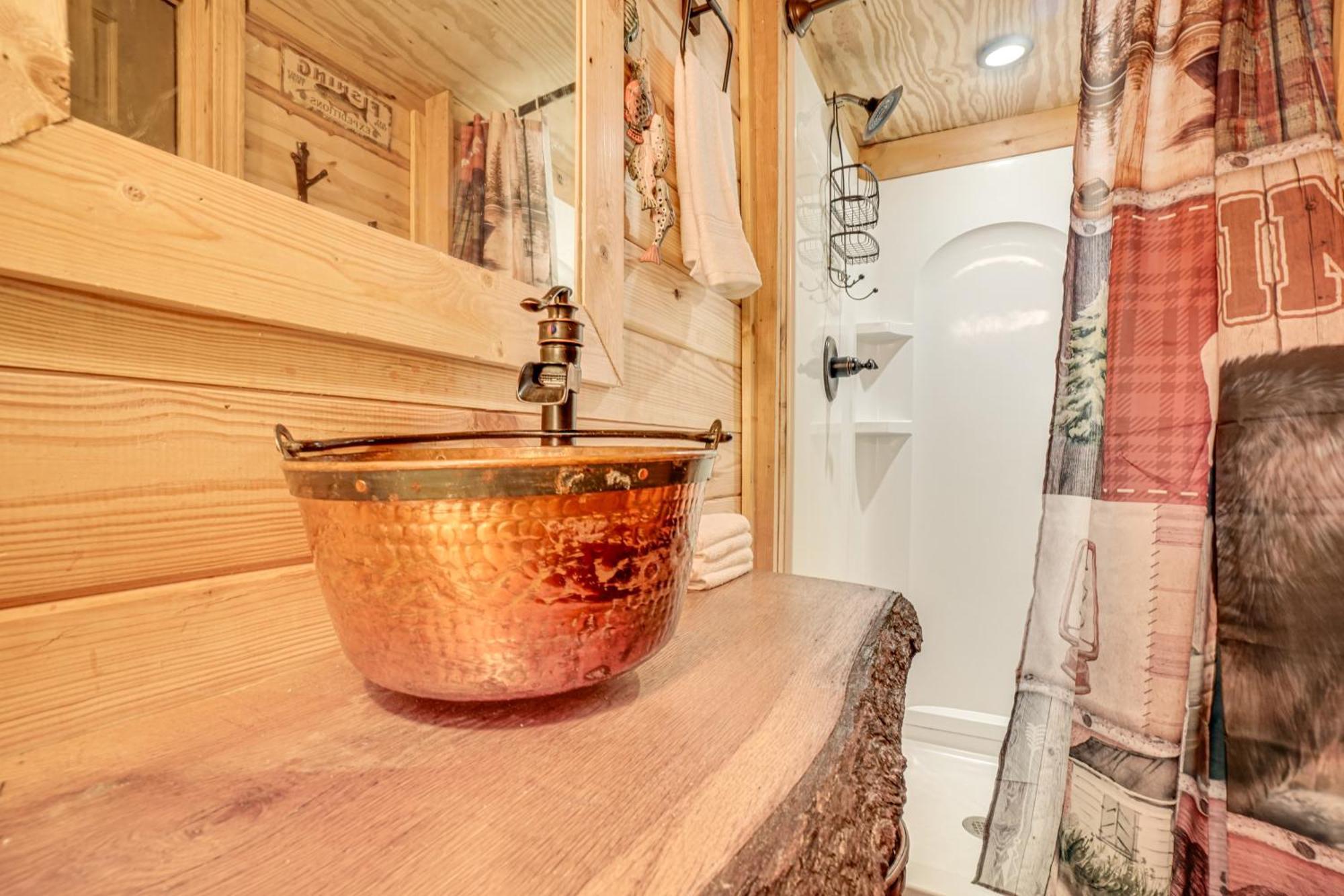 فيلا North Georgia Mtn Escape With Hot Tub And Games! Sautee Nacoochee المظهر الخارجي الصورة